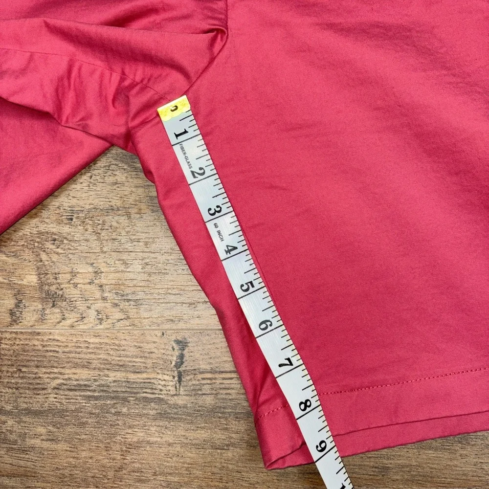 J.‎ Crew Women's Pink Coral 9” Bermuda Chino Shorts Size 14 Preppy Nautical